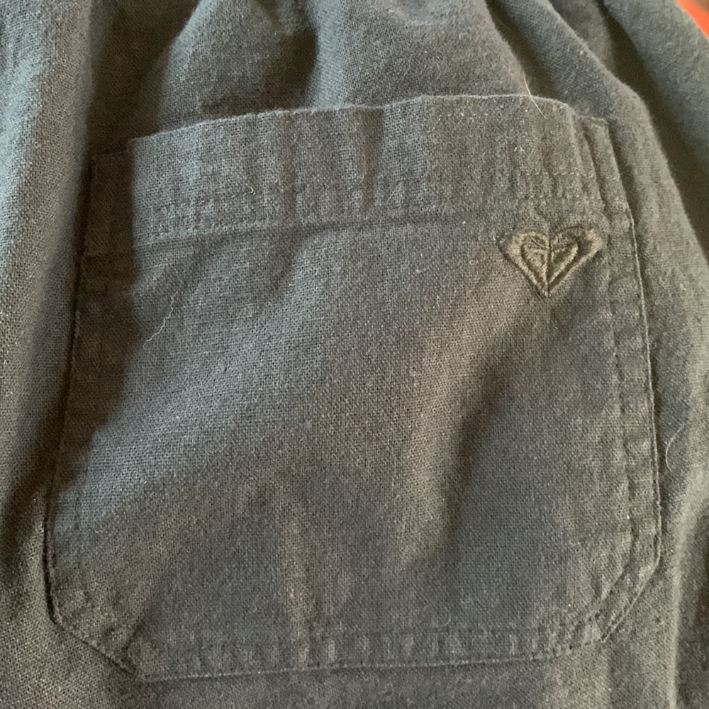 Roxy Oceanside High Waist Cotton Linen pants EUC - Picture 15 of 16
